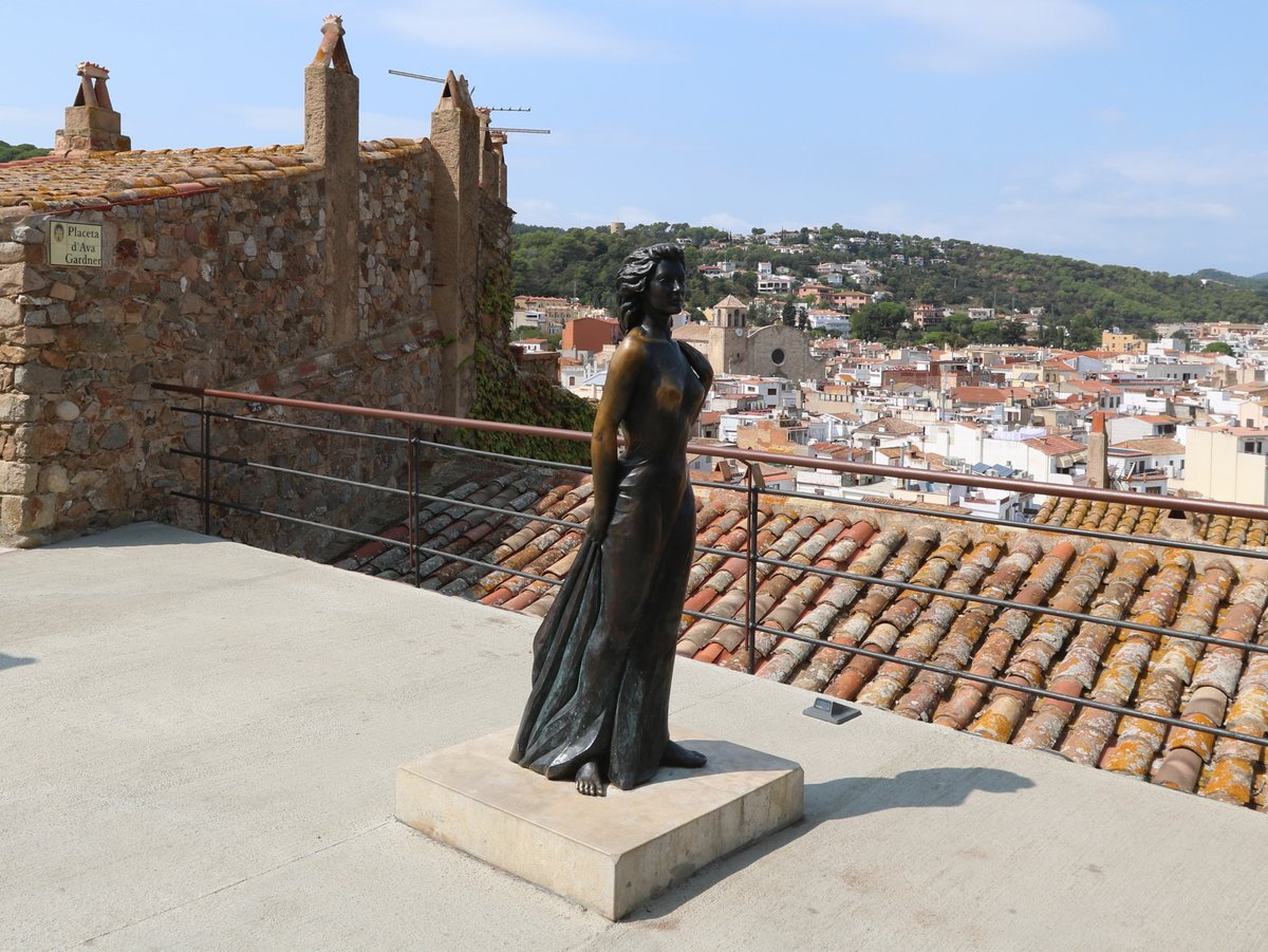 Tossa de Mar. Ava Gardner Monument