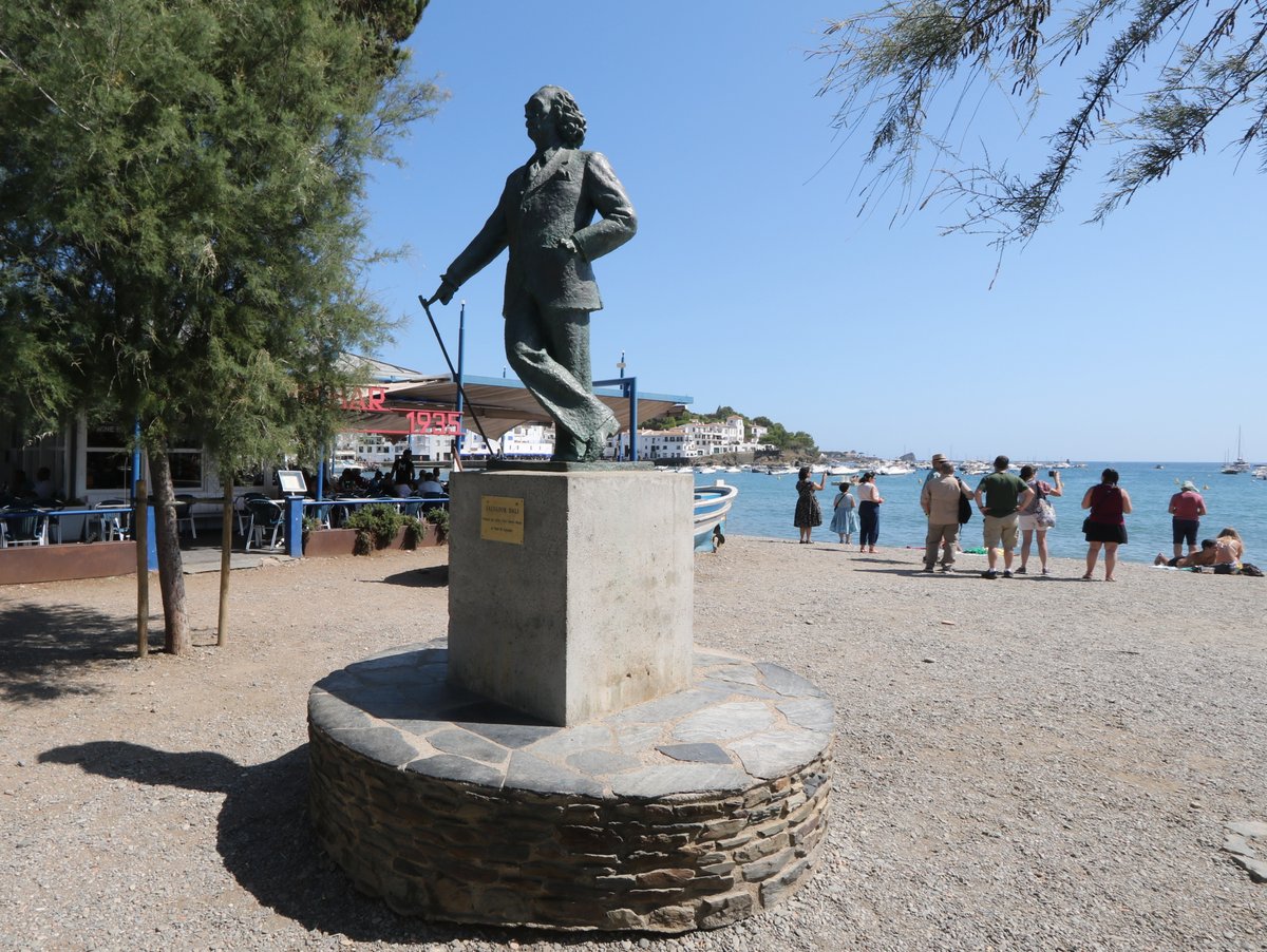 Cadaqués. Monument to Salvador Dalí