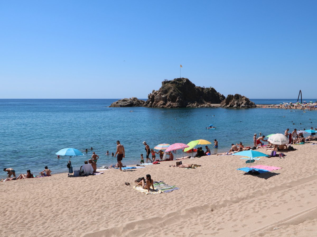 Blanes. Blanes Beach