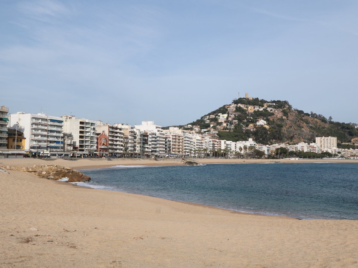 Blanes. Blanes Beach