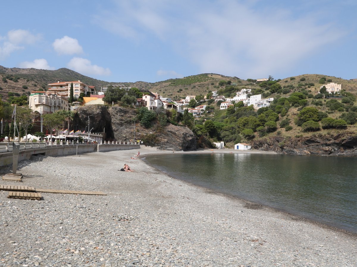 Portbou. Portbou Beach