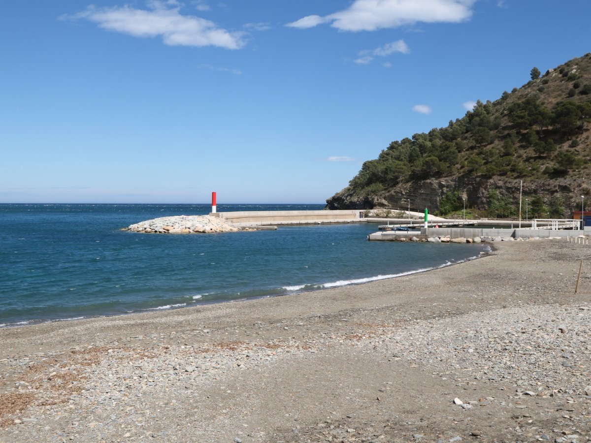 Colera. Colera Beach (Les Portes Beach)