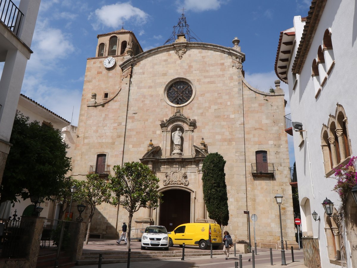 Tossa de Mar. The Parish of Sant Vincent