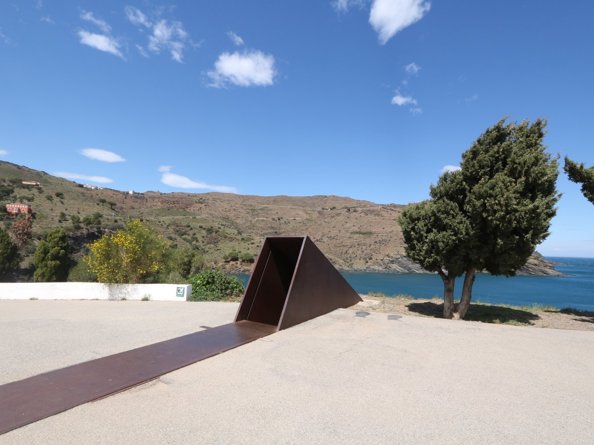 Portbou. Walter Benjamin Memorial and Gravesite