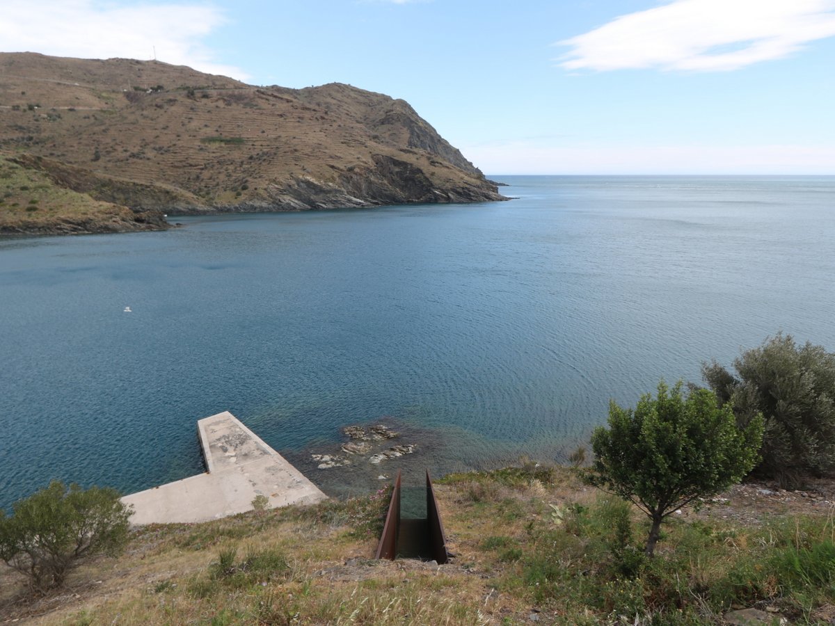 Portbou. Walter Benjamin Memorial and Gravesite