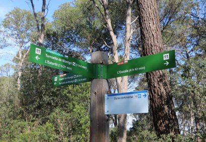 Sender de les Dunes: Les Dunes (Torroella de Montgrí) – Les Dunes (Torroella de Montgrí) (SL®-C 18)