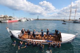 The March of Giants in L’Escala