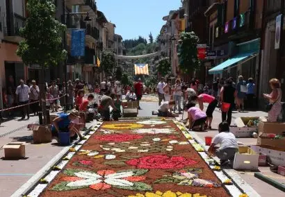 The Enramades Festival of Arbúcies
