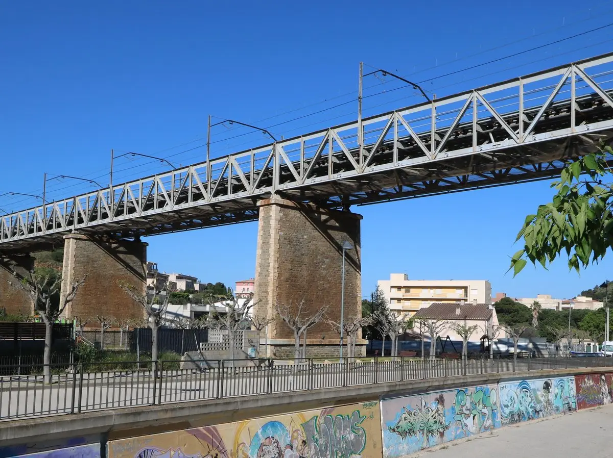 The Eiffel bridges in the Costa Brava